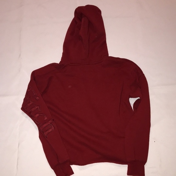 Abercrombie & Fitch Size Small Fleece Pullover Hoodie - Picture 3 of 5